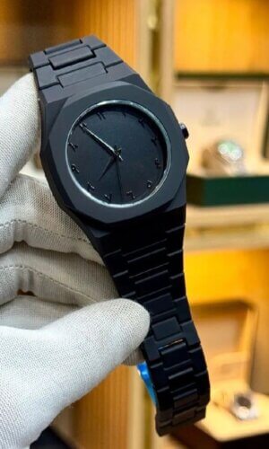 Black aura arabic watch for men premium quality