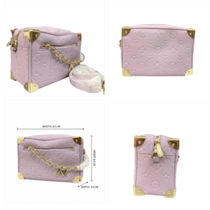 Elegant Purple Women's Shoulder Bag